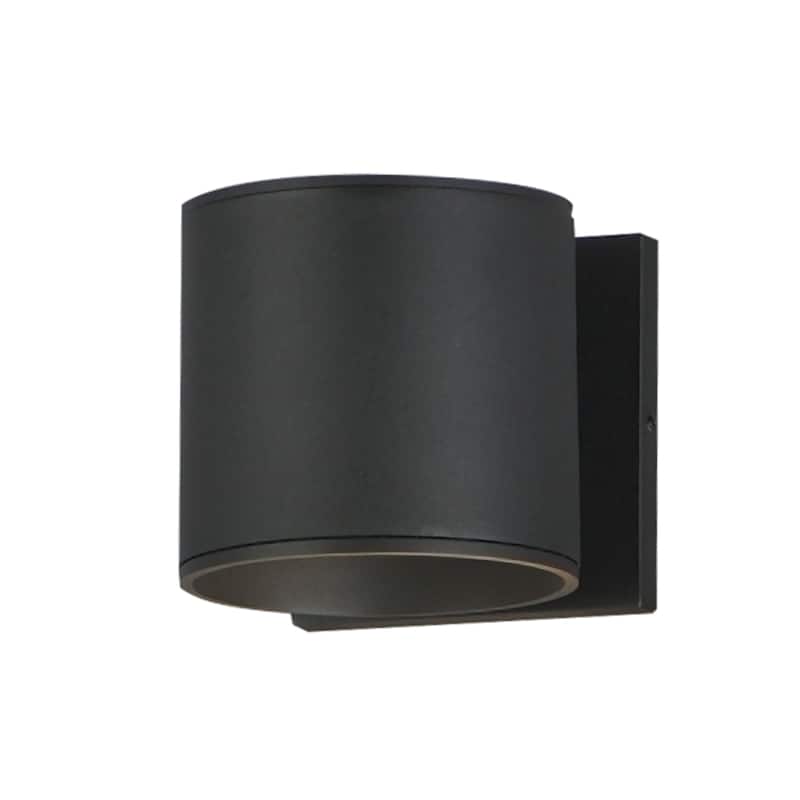 Maxim 86214 Stout 5" Tall LED Outdoor Wall Sconce - 3000K, 2170 - Black