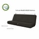 preview thumbnail 15 of 14, Somette Beli Mont Multicolor Wood/Fabric Futon Set