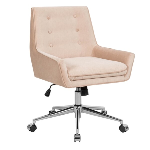 Homy Casa Mid Century Modern Upholstered Task Chair On Sale