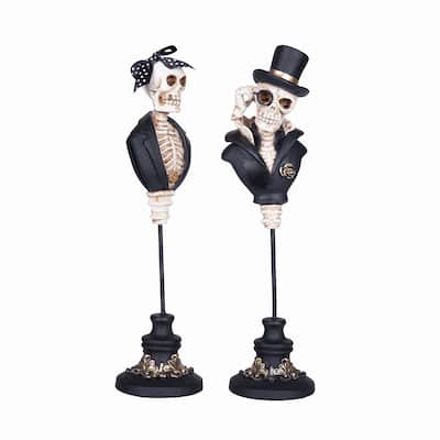 Skeleton Pedestal Figurine