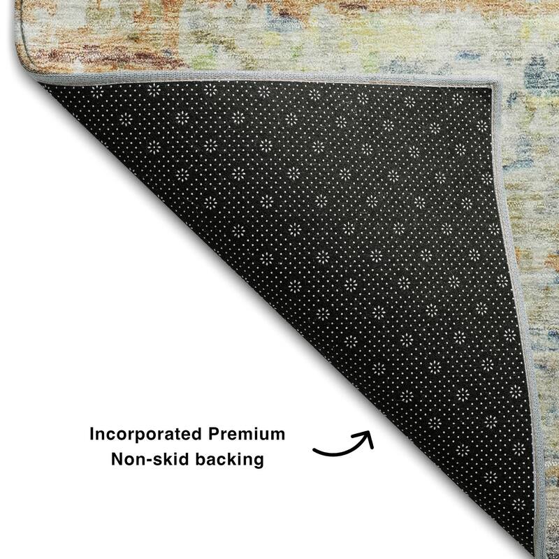 Premium Washable Super Soft Modern Ombre Mayfield Rug