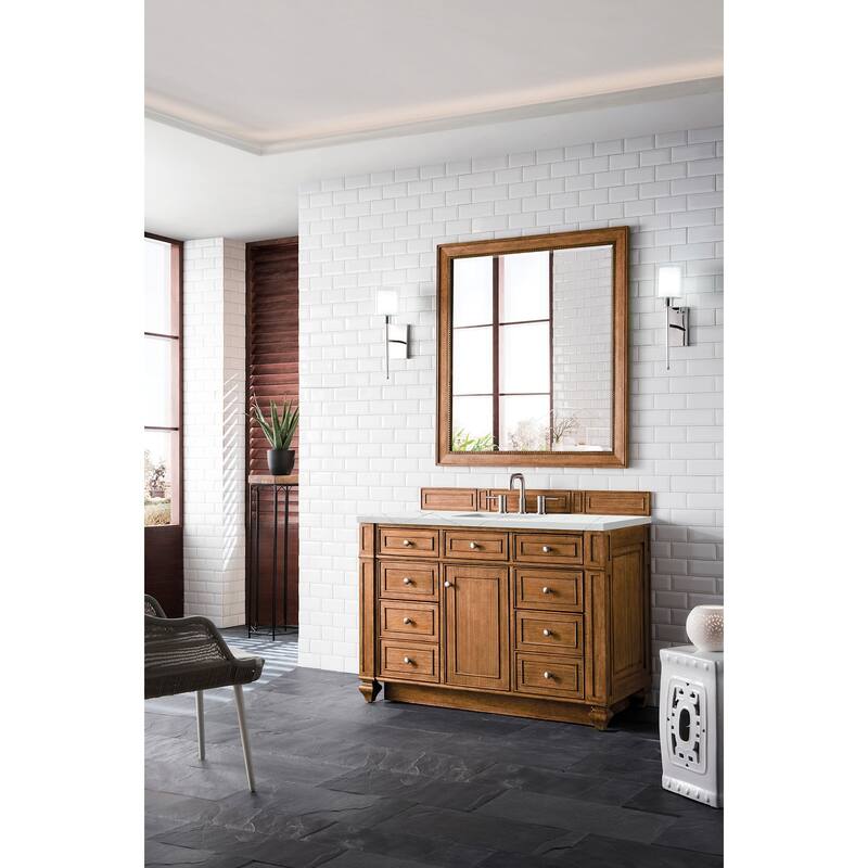 James Martin Vanities 157-V48-FENC Bristol 48" Free Standing Single