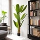 preview thumbnail 7 of 15, Enova Home Realistic Artificial Banana Tree in Nursery Pot for Indoor and Outdoor Decoration