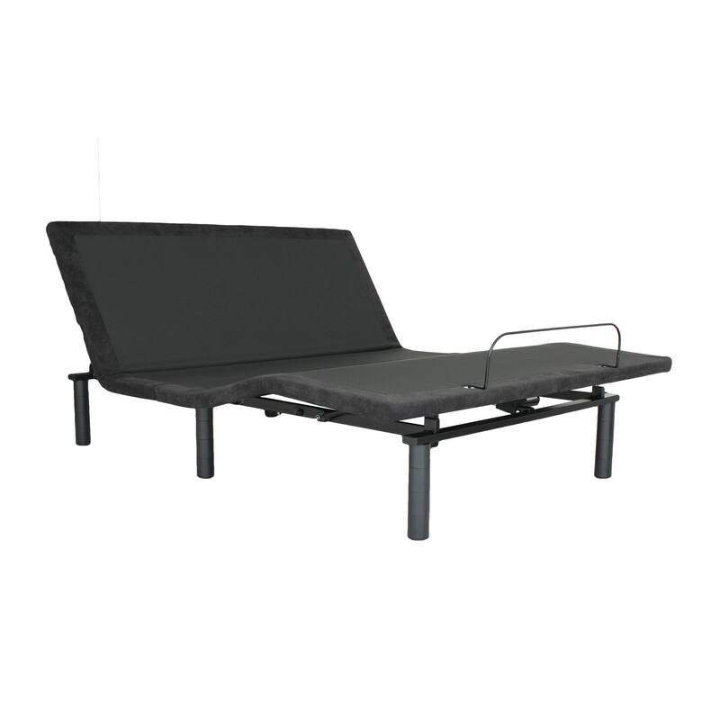 Adjustable Electric Bed Base with Remote Control Folding Design