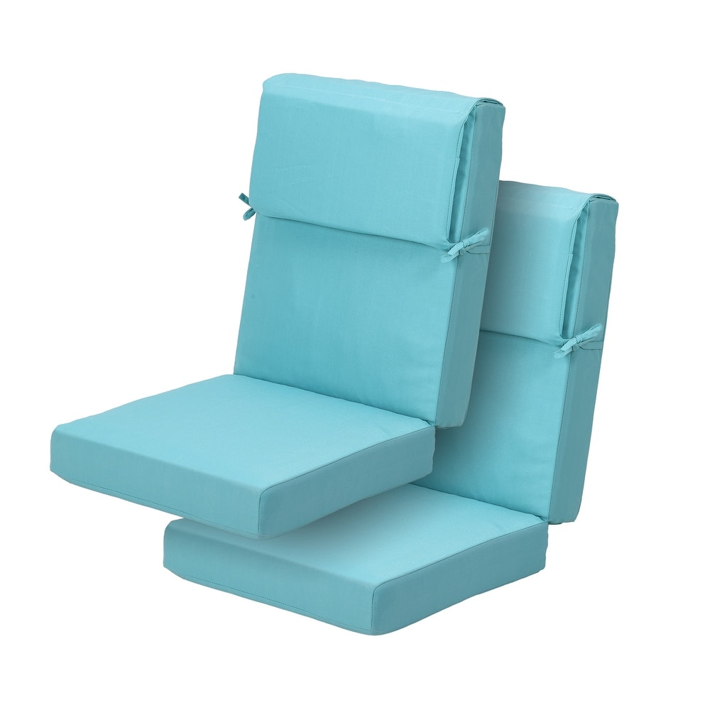 Aoodor Patio High Back Chair Cushions Set of 2
