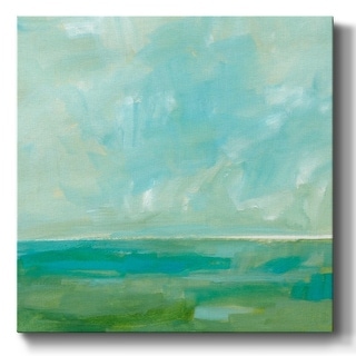 Sea Foam Horizon IV-Gallery Wrapped Canvas - Bed Bath & Beyond - 39928901