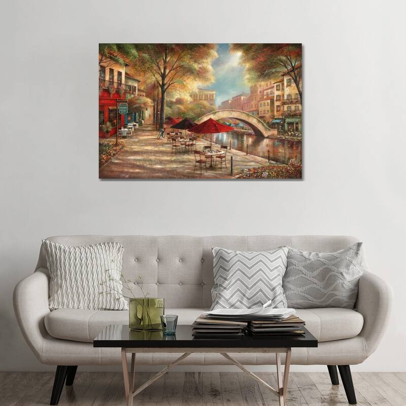 iCanvas "Riverwalk Charm" by Ruane Manning Canvas Print - 32x48x1.5