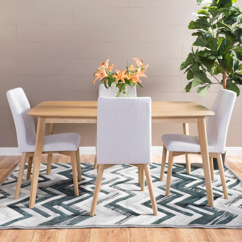 Bickford Mid-Century Modern 5 Piece Dining Set by Christopher Knight Home