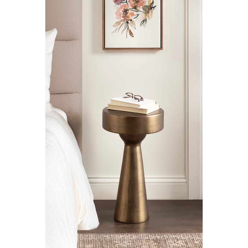 Kate and Laurel Solbrett Metal Table