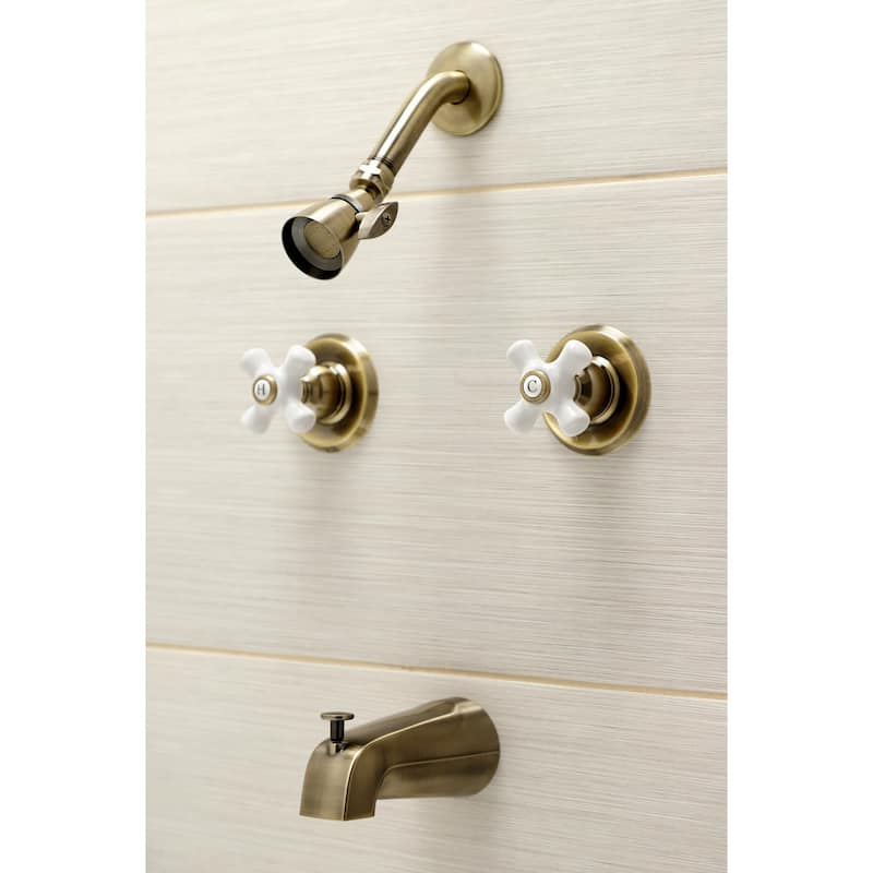 Kingston Brass Magellan Tub and Shower Trim with Single Function