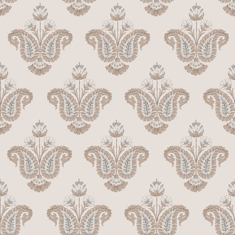 NuWallpaper Nabela Noor Home Fazia Terracotta Peel and Stick Wallpaper