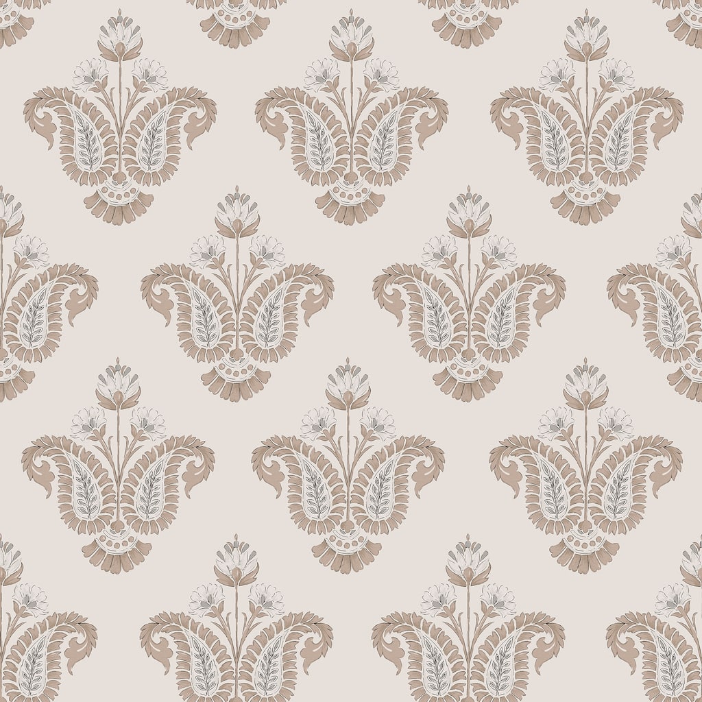 NuWallpaper Nabela Noor Home Fazia Terracotta Peel and Stick Wallpaper