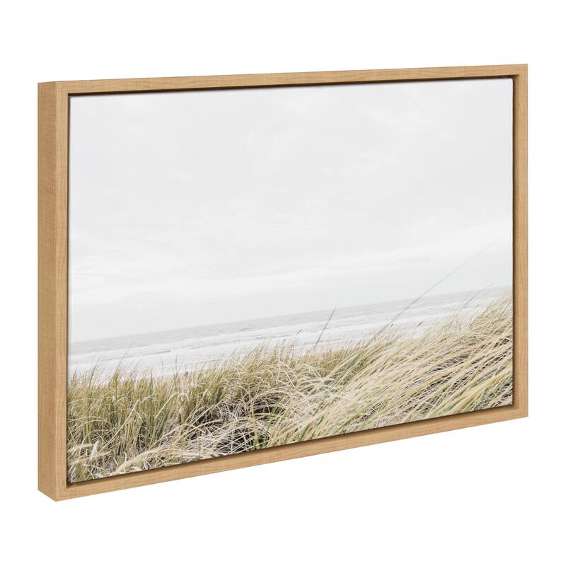 Kate and Laurel Sylvie East Beach Framed Canvas by Amy Peterson