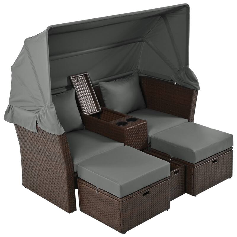 2-Seater Outdoor Patio Daybed