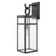 preview thumbnail 1 of 6, Hinkley Porter Collection One Light 5W Med. LED Outdoor Large Wall Mount Lantern, Aged Zinc