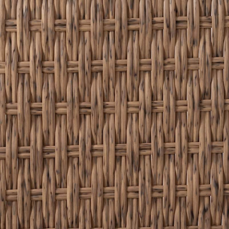 6 PCS Outdoor Patio Furniture Set PE Wicker Sofa Set