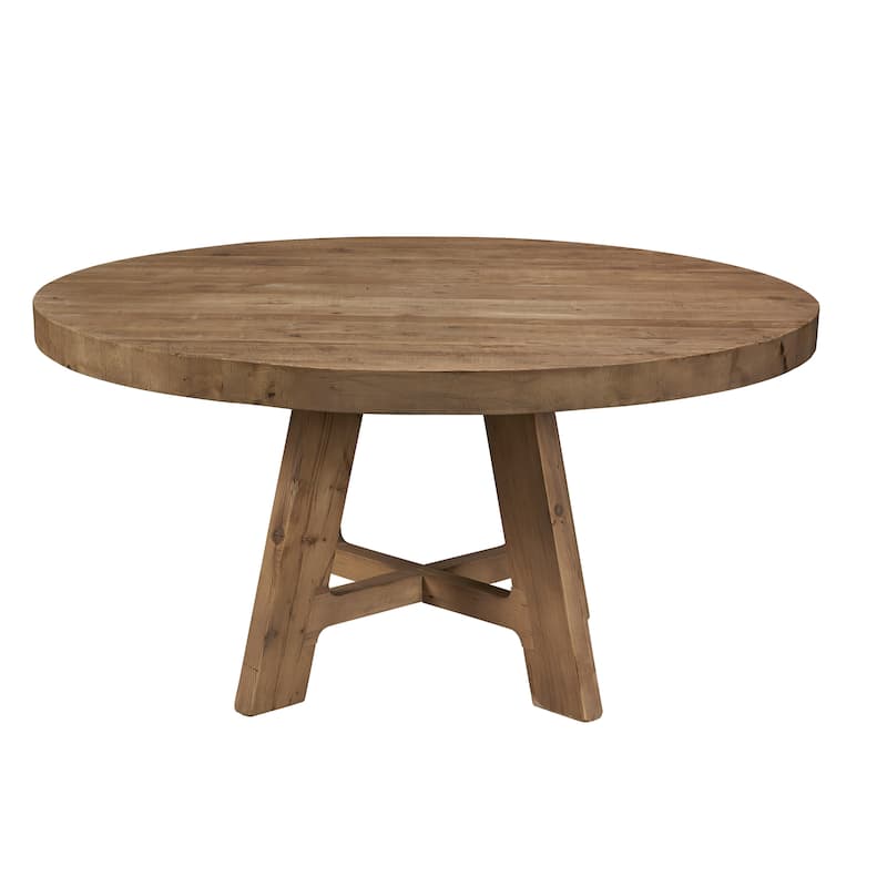 Cape Henry Reclaimed Pine Traditional 60-inch Round Table