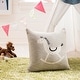 preview thumbnail 1 of 0, SAFAVIEH Lavonia Baby Trot Pillow - Grey / Black - 20 x 20 - 20Wx20D