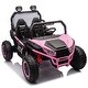 preview thumbnail 38 of 55, 24V Ride On UTV for Kids with Parental Remote, Bluetooth, and LED Lights, 4-Wheel Suspension