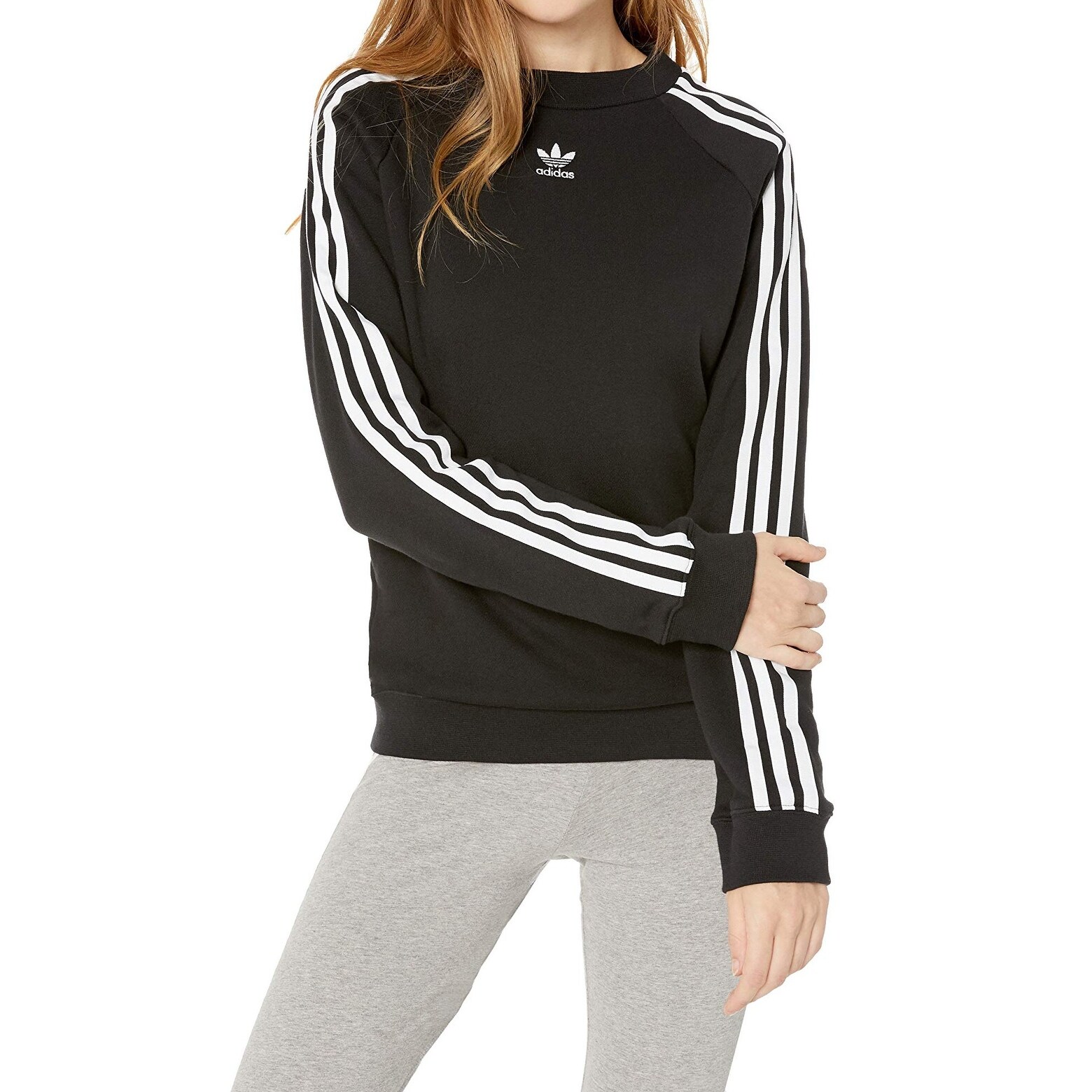 adidas crew neck sweatshirt womens