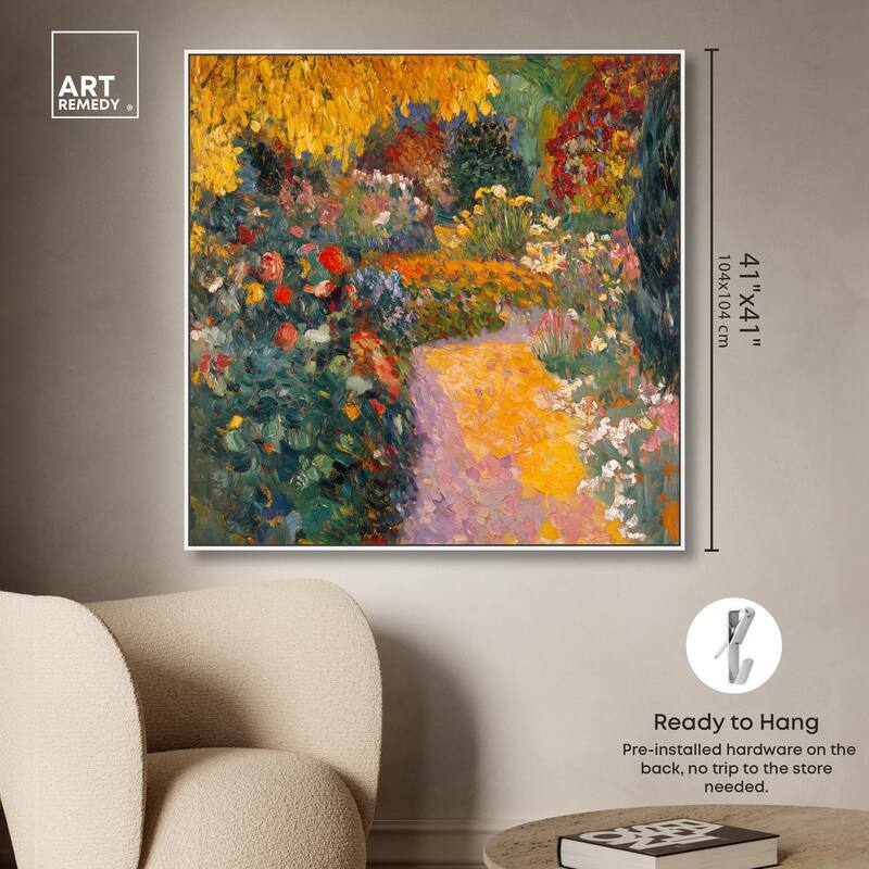 Sunlit Sanctuary Canvas by Art Remedy