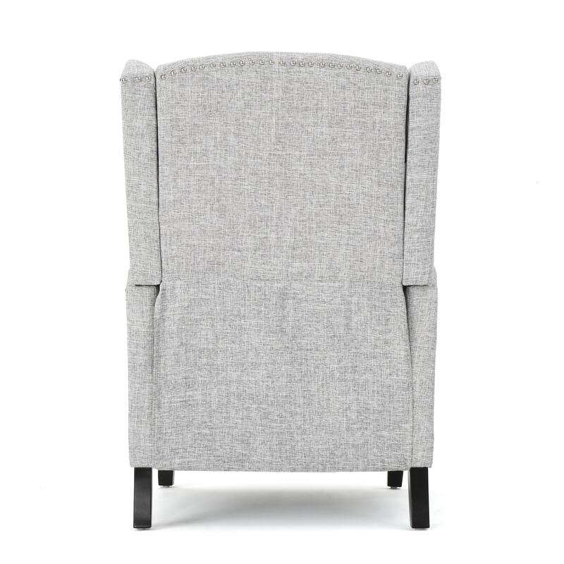 Wescott Wingback Pushback Recliner by Christopher Knight Home