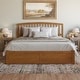 preview thumbnail 27 of 84, Richmond Solid Wood Platform Bed with Footboard & Twin XL Trundle