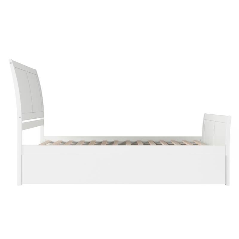 Portland Solid Wood Platform Bed with Matching Footboard and Trundle