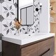 preview thumbnail 20 of 148, Floating Bathroom Vanity with Integrated Resin Top