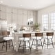 preview thumbnail 10 of 136, 26"/29" Faux Leather Swivel Counter/Bar Stools Set of 2/3