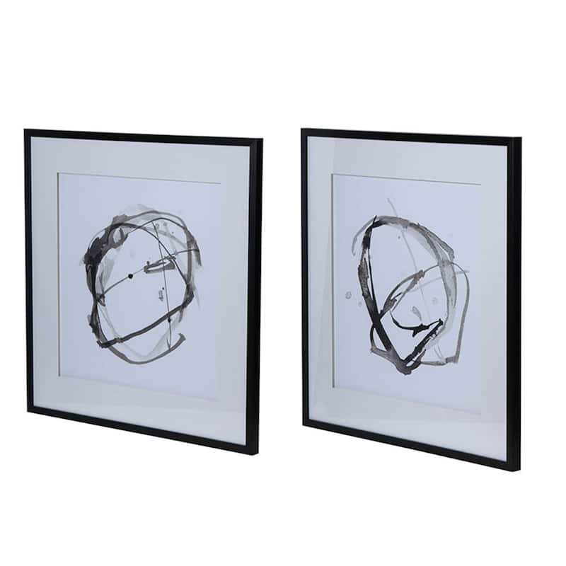 Set of 2 Modern Abstract Wall Art