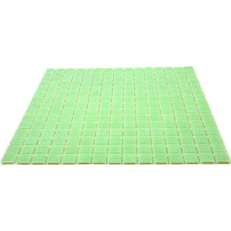 Apollo tile 12" x 12" Dune Glossy Mint Green Glass Tile (20 sq ft/case) - 20 Pack