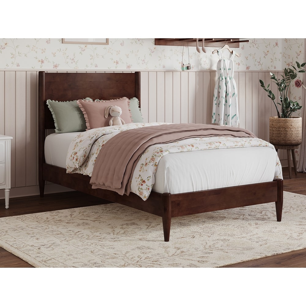 Pasadena Solid Wood Low Profile Platform Bed