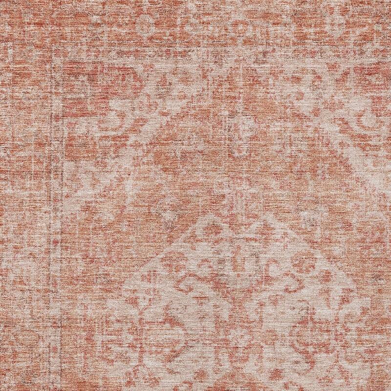 HomeRoots Oriental Traditional Rectangle Outdoor Rug