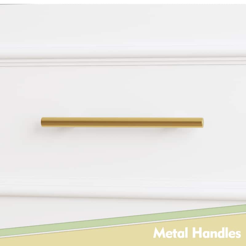 74.8"H Large Modular Wardrobe Cloest Armoire Cabinet Glass Door