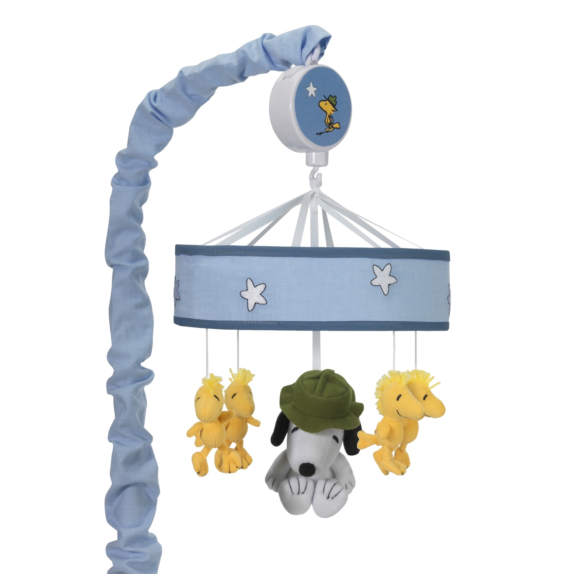 Shop Lambs Ivy Snoopy S Campout With Woodstock Blue White