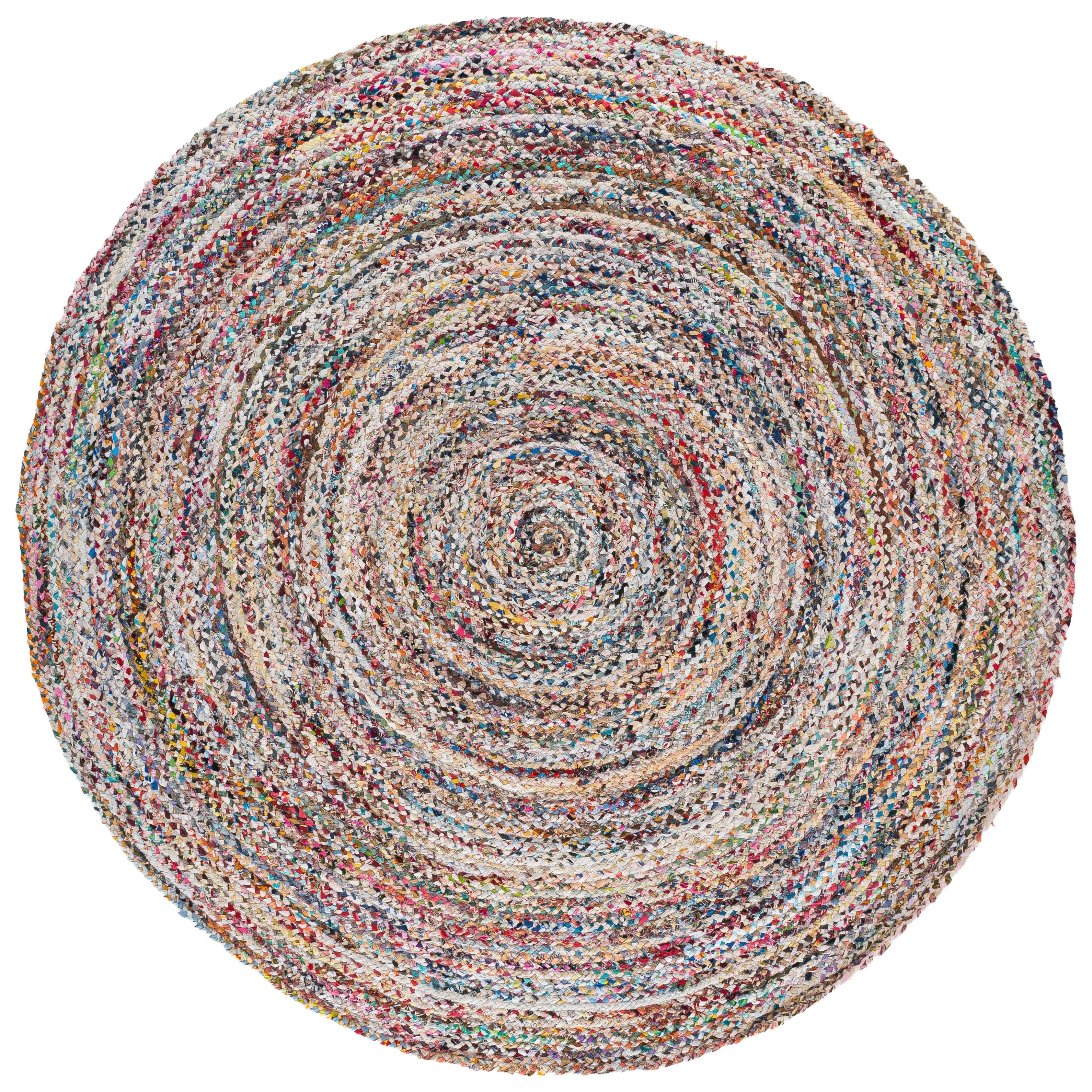 SAFAVIEH Georgine Handmade Braided Bohemian Cotton Rug