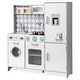 preview thumbnail 4 of 7, Pretend Play Kitchen for Kids Aged 3+ with Real Sounds and Lights - 36" x 12" x 40"