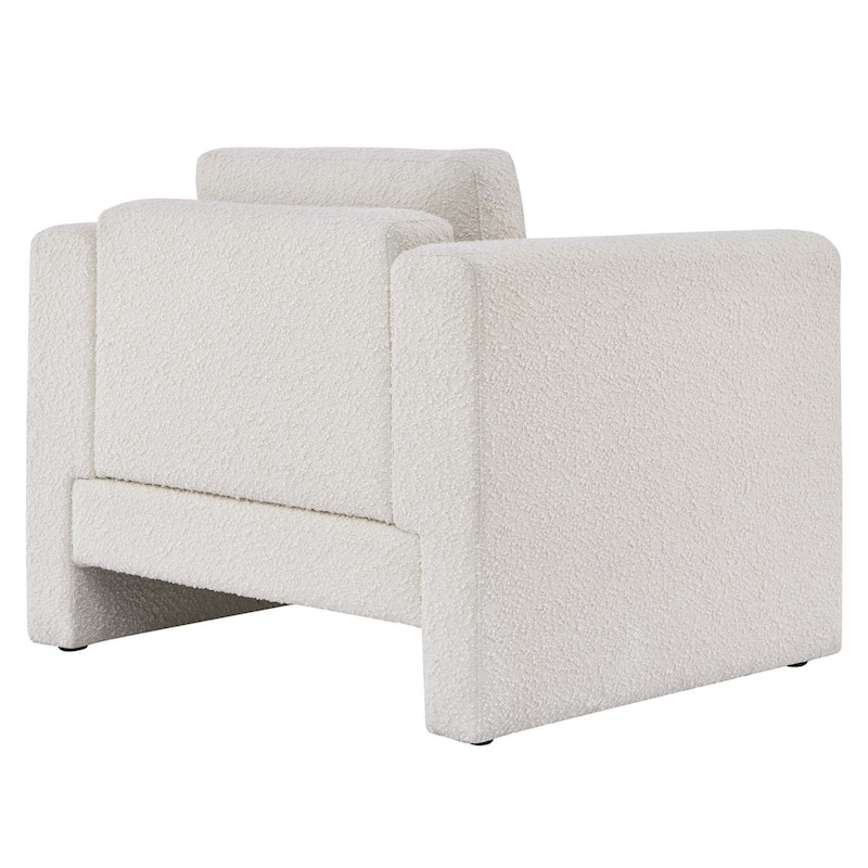 JASIWAY 3-seater Teddy Velvet Modern Upholstered Sofa Sectional Sofa