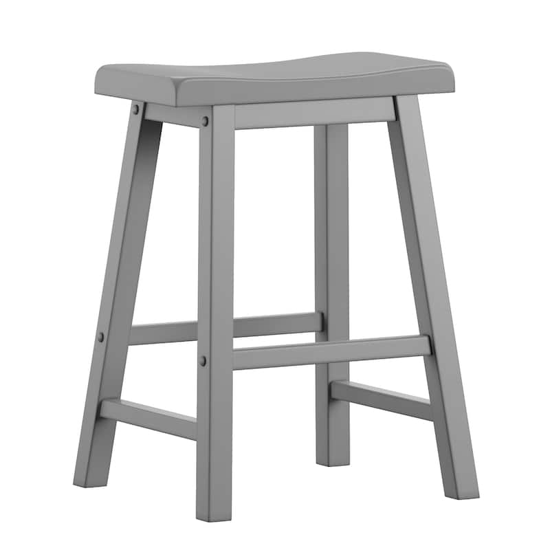 Salvador Saddle Seat Counter Stool (Set of 2) by iNSPIRE Q Bold
