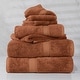 preview thumbnail 125 of 197, Superior Egyptian Cotton 6 Piece Towel Set Ultra Plush & Absorbent Bath, Hand & Face Towels, Heavyweight Spa Quality 6-Piece Set - Rust