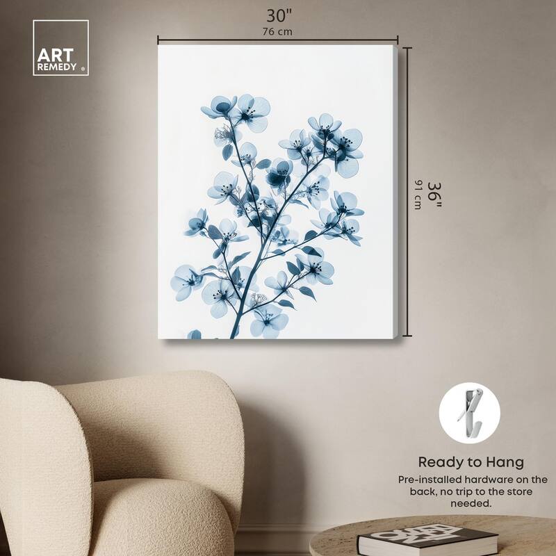 Lucent Bloom I Canvas by Art Remedy, Gallery Wrapped
