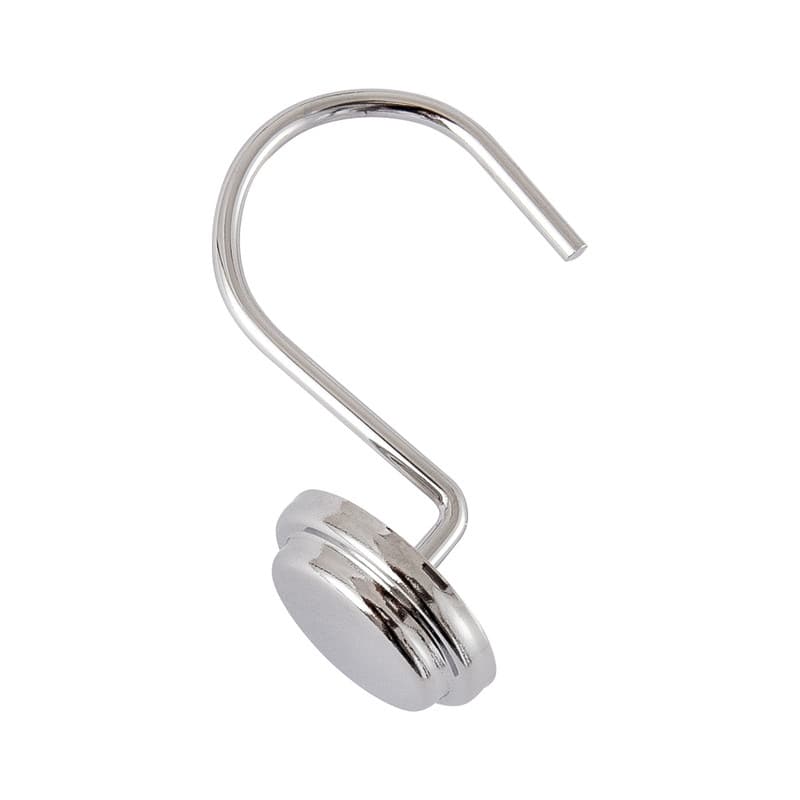 Utopia Alley Rust Resistant Metal Shower Curtain Rings for Bathroom, Set of 12