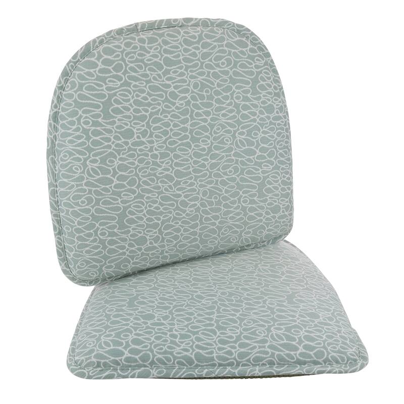 Klear Vu Raindrop The Gripper Non Slip Chair Cushions