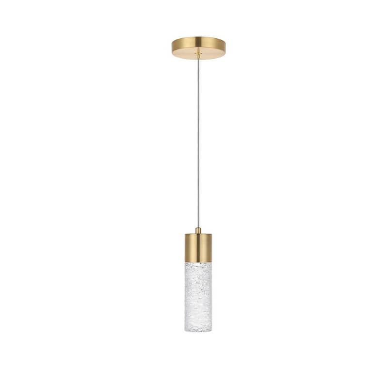 Constellation 1 light Gold LED Pendant
