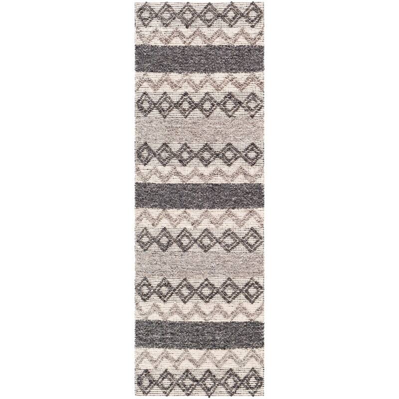 Otto Hand Woven Farmhouse Wool Area Rug