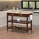 Option Butcher Block/Espresso