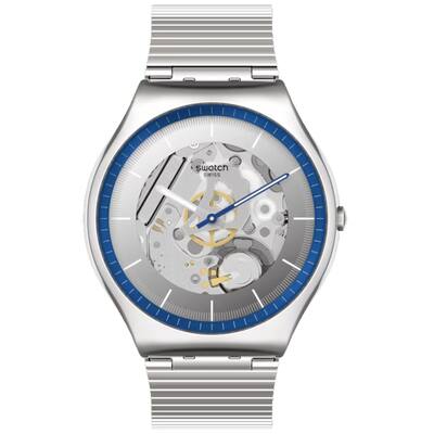 Swatch Men's Skin Monthly Drops Ringing in Blue Grey Dial Watch - SS07S116GG - 6 (36)