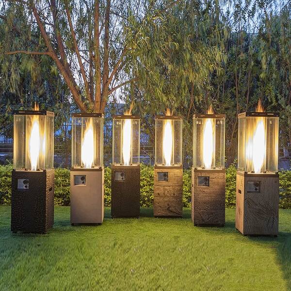 Outdoor Firepalce Patio Heater Propane Fire Pit for Outside Overstock