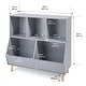 preview thumbnail 13 of 12, Badger Basket 5-Bin Storage Cubby with Feet - 35.5" x 15.75" x 33.5"